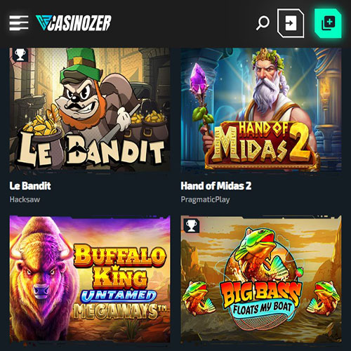 App casinozer.